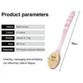 thumbnail image 3 of Long Handle Bath Brush Skin Massage Scrubber Brushes Back Body Bathroom Accessories, 3 of 8