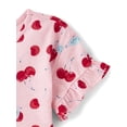 thumbnail image 2 of The Children's Place Baby & Toddler Girls Short Sleeve Cherry Babydoll Dress, Sizes 6M-5T, 2 of 3