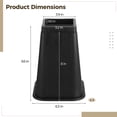 thumbnail image 5 of 4PCS Bed Risers, 8" Heavy Duty Sofa Risers Set, Furniture Risers with Protective Foam Top and Rubber Bottom, Non-Slip Bed Risers for Added Storage and Easy Cleaning, 5 of 6