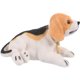thumbnail image 4 of FELTECHELECTR Adorable adorno de perro con cabeza movible para coche, escritorio, hogar, tienda (Beagle), 4 of 5