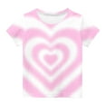 thumbnail image 5 of hengsof Kids Tie Dye Shirts for Boys Girls Outfit Clothes Children Short Sleeve Tees Tie-Dye T Shirt 3-14 Years, 5 of 6