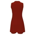 thumbnail image 5 of JBXKXYW Summer Dresses for Women Tennis Dresses for Women Dress With Shorts and Pockets for Athletic Dress Sleeveless Workout Dress Two Set With Shorts Dresses Sundress Dressess (F,XXL), 5 of 5