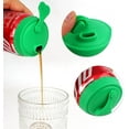thumbnail image 4 of 6-Pack Reusable Silicone Soda Can Lids - Multicolor Sealing Toppers for Beer & Beverage Cans, 4 of 6