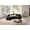 Black & 98", variant on CKEASEAN 106" Oversized Chenille Sectional Sofa with Chaise, Curved Boneless Couch, L-Shape 5-Seater Compression Sofa with Wide Seat & 5 Pillows for Living Room, No Assembly Required