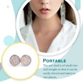 thumbnail image 4 of Minnieouse 1 par de pendientes de mujer de acero inoxidable 12mm reutilizables pendientes extraíbles fiestas joyería Festival regalo de Navidad Ropa, zapatos y accesorios Miscelánea tipo 24 Minnieouse AP011022-15, 4 of 6