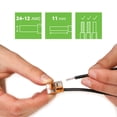 thumbnail image 2 of Conectores de empalme WAGO 221-412 Compact de 2 conductores (paquete de 100), 2 of 7