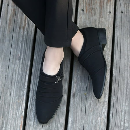

Alueeu Men s sneakers Men Casual Shoes Pointed Toe Formal Shoes Canvas Shoes Fashion Business Shoes