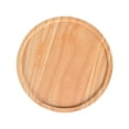 thumbnail image 2 of Bandeja de madera para servir, ensaladera, bandeja decorativa, organizador, bandeja redonda de madera, bandeja de madera para desayuno, para comida, S, 2 of 9