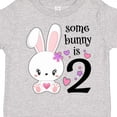 thumbnail image 4 of Inktastic Somebunny is Two-second Birthday Bunny Boys or Girls Toddler T-Shirt, 4 of 5