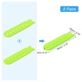 thumbnail image 2 of 8 Pairs Snapback Strap Cover, 7 Holes Plastic Adjustable Hat Snap Buckle (Luminous Green), 2 of 7