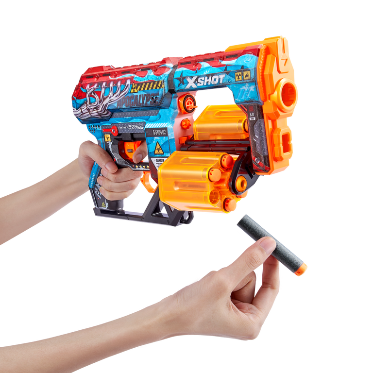 XSHOT Skins Dread Dart Blaster - Apocalypse (12 Darts) by ZURU