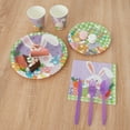 thumbnail image 6 of Easter Disposable Tableware Bunny Egg Letter Print Dishes Paper Cups Forks Spring Party Supplies, 6 of 7