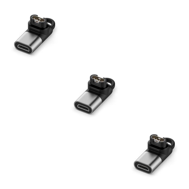 Sidaley Adaptador de Reutilizable Profesional Cabeza doblada de 90 grados TPU Convertidor de carga reemplazable Accesorios Gris Micro Type1 NO1