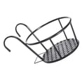 thumbnail image 6 of Gymnture 3pcs Hanging Railing Planter Flower Pot Holders for Fence Balcony (Black), 6 of 10