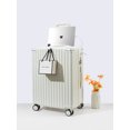 thumbnail image 3 of Maleta de estilo deportivo engrosada de cara brillante, caja de cifrado con cremallera, ropa sólida para hombres y mujeres, 3 of 3