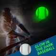 thumbnail image 2 of 6 Pack Glowing in The Dark Baseball Luminous Base Balls, 2 of 7