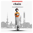 thumbnail image 4 of Triangular Chain Hoist 1 Ton Manual Inverted Chain Small Crane Lifting 3/6Meter Lift Portable Manual Lever Block Lifting ,Powerful Pulling Performance, 4 of 7