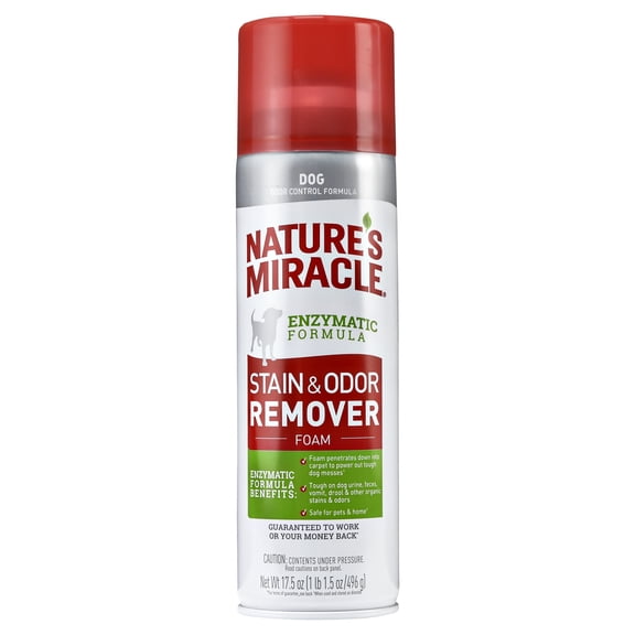 Nature's Miracle Dog Stain & Odor Remover with Enzymatic Formula