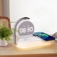 thumbnail image 3 of Inteprter Reloj con luz nocturna LED blanca, Interruptor táctil, rotación de 360°, adecuado para todos los teléfonos móviles, despertadores Cargadores de dispositivos electrónicos específicos, 3 of 6