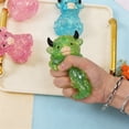 thumbnail image 4 of Cute Highland Cow Stress Ball Big Horns Fidget Toy Slow Rising Silicone Sensory Fidget for Desk Office Stress Relief Green Gift, 4 of 6