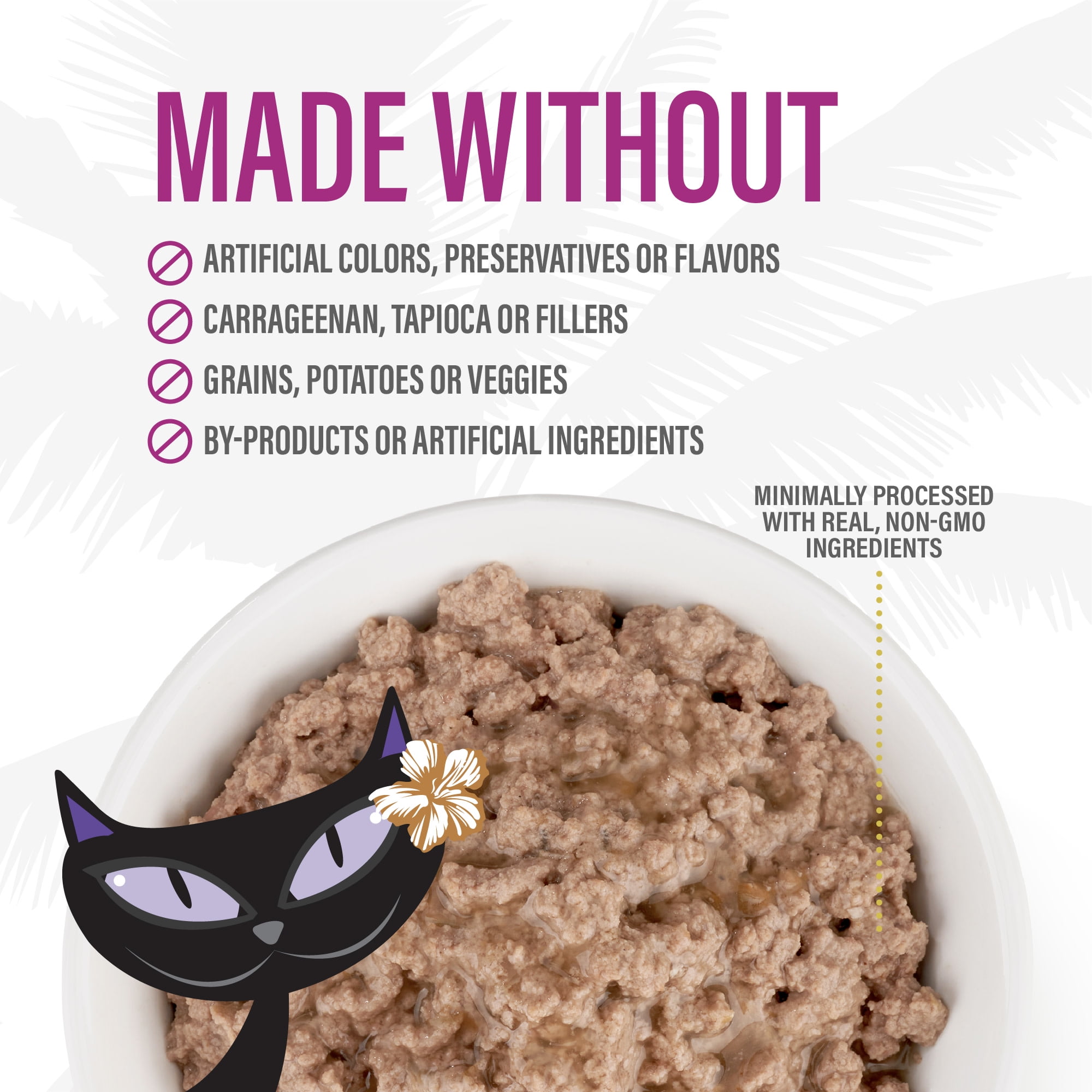 Tiki Cat After Dark Pate Wet Cat Food, Rabbit & Chicken Liver, 3 oz. Can