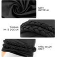 thumbnail image 3 of 2Pack African Women Turban Caps Pre-Tied Twisted Turbans Head Scarf for Women Hair Wraps Cover Beanie Cancer Chemo Headwear, 3 of 7