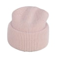 thumbnail image 1 of Unisex Dome Winter Cap Skin-friendly Exquisite Elastic Solid Color Keep Warm Knitted Hat for Adult, 1 of 10