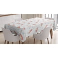 thumbnail image 1 of Ambesonne Airplane Tablecloth Rectangular Table Cover, Planes Blue Cloud, 60"x84", Pale Blue Coral, 1 of 3