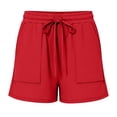 thumbnail image 6 of OGLCCG 2 Piece Outfits for Girls Summer Short Sleeve V Neck Henley Tops and Shorts Set Matching Vacation Beach Lounge Sets 4-14 Years, 6 of 7