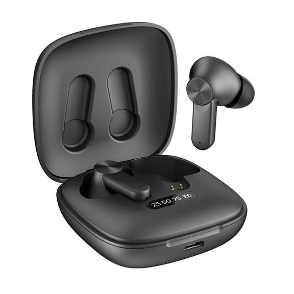 Wireless Earbuds, Bluetooth 5.3 Headphones in Ear with 4 ENC Noise Cancelling Mic, HiFi Stereo Deep Bass Wireless Earphones 40H Playtime, in-Ear Earbud Bluetooth Dual LED Display IP7 Waterproof,USB-C