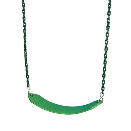 Gorilla Playsets Extreme-Duty Swing Belt - Green with Green Chains