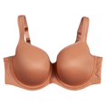 thumbnail image 6 of Sngxgn Women's Comfort Wireless Bra Seamless T-Shirt Bra(Brown,32), 6 of 7