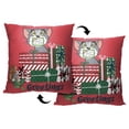 thumbnail image 3 of The Northwest 1TAJ-69500-0007-OOF 18 x 18 in. Warner Bros. Tom & Jerry Silenced Till Christmas Throw Pillow, 3 of 3