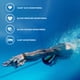 thumbnail image 4 of Pulsera inteligente deportiva de larga espera, Sport Smart Band IP67 Pulsera inteligente Monitor de ritmo cardíaco Presión arterial Rastreador de ejercicios Reloj de pulsera Rastreador deportivo para teléfonos inteligentes Tecnología innovadora, 4 of 8