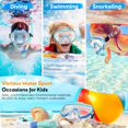 thumbnail image 5 of Set de Snorkel Seovediary para Niños con Cristal Templado Panorámico Antivaho, 5 of 5