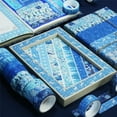thumbnail image 3 of YUBX 10 Rolls Winter Washi Tape Set Blue White Snowflake Masking Decorative Tapes, 3 of 9