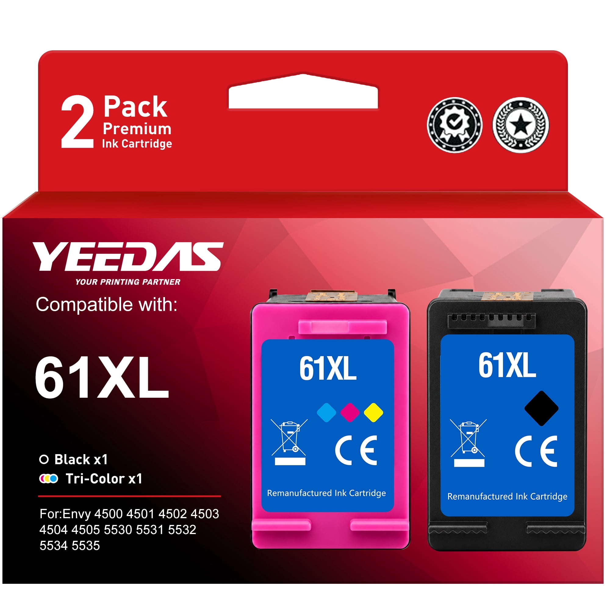 OEM Canon PGI-280 Ink Printer Cartridge 2 Pack Black/Tri-Color for