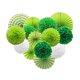 thumbnail image 5 of WEUVEB 1Jgo Adorno De Con Abanicos Y Flores Resistentes Para De Fiestas Y Eventos, 5 of 7