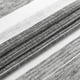 thumbnail image 3 of Cortinas de cocina verticales geométricas pequeñas, cortinas transparentes de 76 cm, hilo teñido a rayas, juego de cortinas de café, lino rústico texturizado con bolsillo para barra, cortina para, 3 of 8
