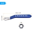 thumbnail image 2 of Uxcell Iron Chrome Plated Replacement Lever Handle for DN20 Ball Valve, 2 of 5
