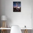 thumbnail image 2 of Cuadro Decorativo - Cristo en la cruz (1870) Jr  Impresión en canvas, estrechado., 2 of 2