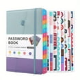 thumbnail image 2 of Secure A5 Password Book With Alphabet Tabs - Ideal For Home & Office Internet, Email, 2 of 5