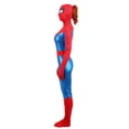 thumbnail image 4 of Hero Pattern Brand New Day Halloween Costume Superhero Classic Red Blue Spider Suit Full Bodysuit for Halloween Role Play Show Red 110, 4 of 8