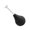 Black, variant on YongCo High Efficiency Garden Irrigation Tool With Regulable Flows Control For Outdoor Lawns Indoor Plant Care