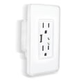 thumbnail image 1 of Contacto Doble TechZone Wi-Fi y Cargador USB Smart Home, 1 of 10
