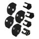 thumbnail image 3 of Door Lock Latches Cover Protector Black Coating Door Lock Covers Protection Trim Replacement for Tesla Model 3 Model Y, 3 of 5
