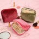 thumbnail image 2 of Bolsa para guardar joyas con cierre de cremallera, organizador portátil de joyas con múltiples compartimentos., 2 of 8