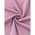 thumbnail image 5 of INSPIRE CHIC Women's Maternity Maxi Dress Short Sleeves V Neck Ruffled Sleeve for Photoshoot XL Pink, 5 of 6