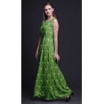 thumbnail image 4 of Bimba Geometric Women Round Neck Printed Evening PartyÂ&nbsp;DressÂ&nbsp;Sleeveless Gown-XX-Large, 4 of 5