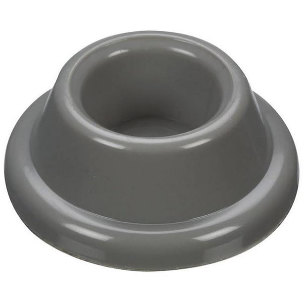 National Hardware 7176670 Wall Door Stop Plastic, Gray